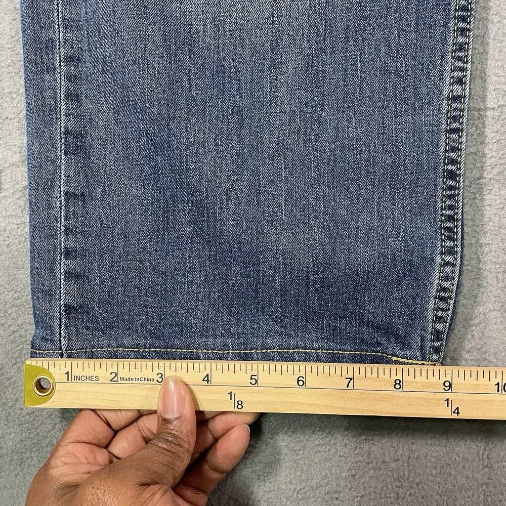 Levi’s 514 Jeans Blue Men’s 42x30 Straight Fit Mid Wash Denim